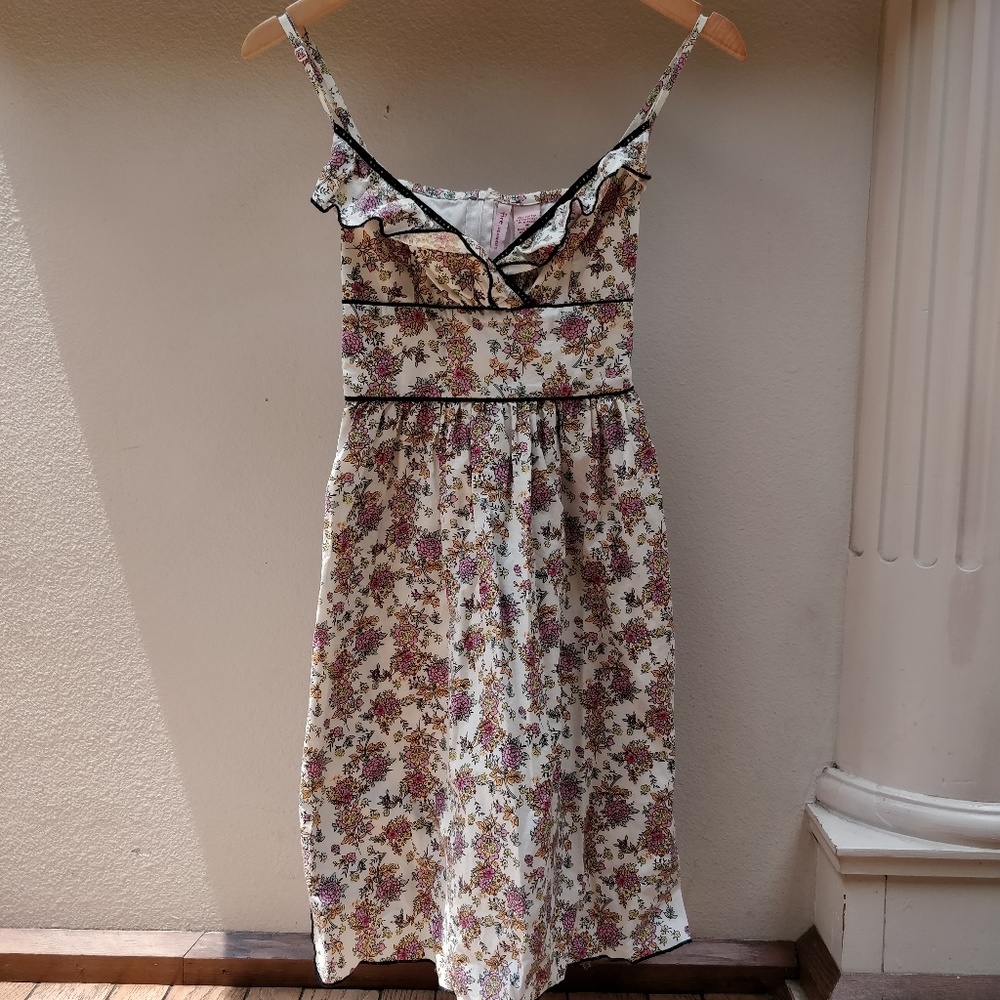 Flirty floral dress